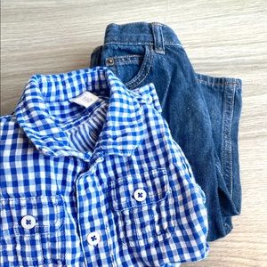 Toddler outfit size 18t, Tucker + Tate shirt